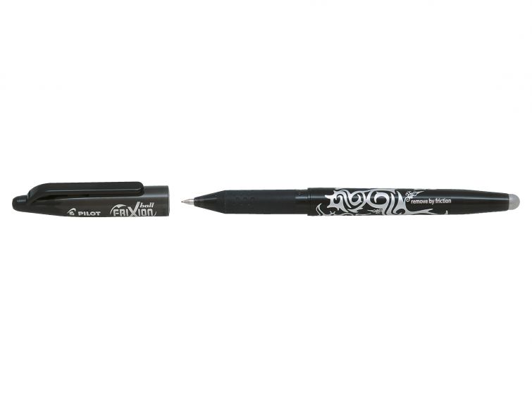 Pilot FriXion Pen Iron off Gel Pen, Medium Tip, BLACK| Barnyarns
