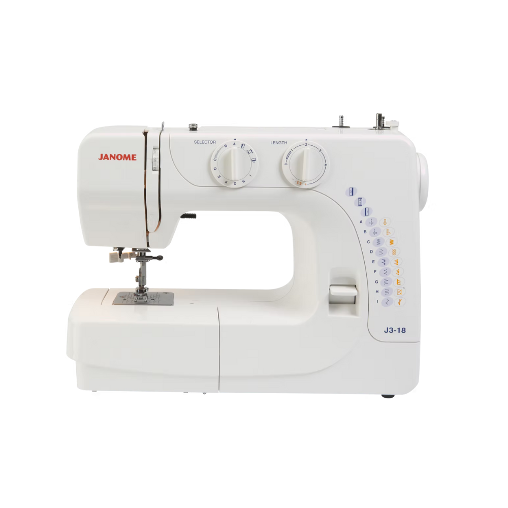 Janome J3-18 + FREE Fashion & Finishing kit