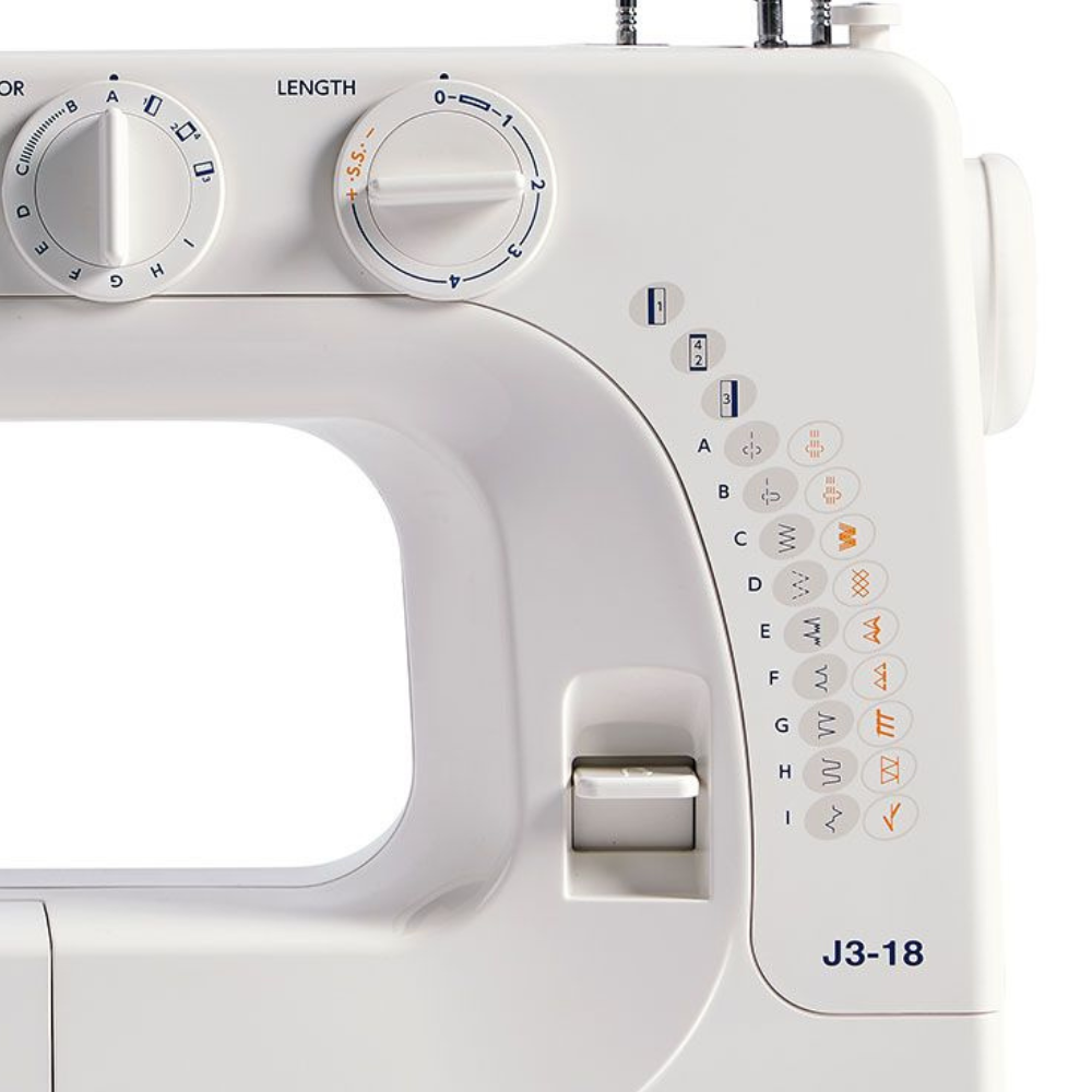 Janome J3-18 + FREE Fashion & Finishing kit