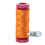 Aurifil 12 1133 Bright Orange Small Spool 50m