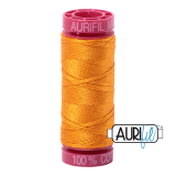 Aurifil 12 2145 Yellow Orange Small Spool 50m