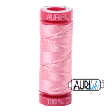 Aurifil 12 2425 Bright Pink Small Spool 50m