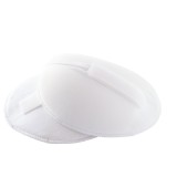 Prym White Shoulder Pads with Hook and Loop Fastening - Small