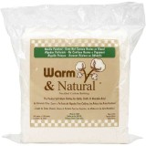 Warm & Natural 100% Cotton Wadding - Queen 90 x 108" (Pack)