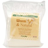 Warm & Natural 100% Cotton Wadding - Twin 72 x 90" (Pack)