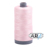 Aurifil 28 2410 Pale Pink Large Spool 750m