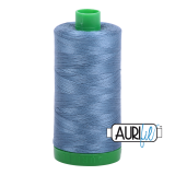 Aurifil 40 1126 Blue Grey Large Spool 1000m