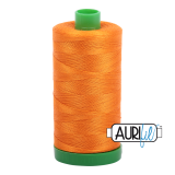 Aurifil 40 1133 Bright Orange Large Spool 1000m