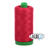 Aurifil 40 2250 Red Large Spool 1000m