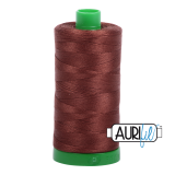 Aurifil 40 2360 Chocolate Large Spool 1000m