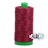 Aurifil 40 2460 Dark Carmine Red Large Spool 1000m