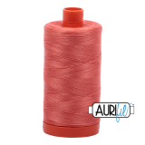 Aurifil 50 2225 Salmon Large Spool 1300m