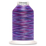 Gutermann Bulky Lock 80 1000m Variegated Purple