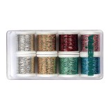 Madeira Metallic Thread Jewel Small Gift Box 8 Reel x 100m