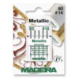 Madeira Sewing Machine Needles - Pack 5 Metallic Size 90/14
