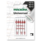 Madeira Sewing Machine Needles - Pack 5 - Sizes 70/10, 80/12, 90/14