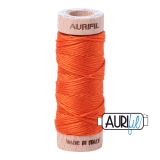 Aurifil Floss 6 Strand Cotton 1104 Neon Orange 16m