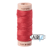 Aurifil Floss 6 Strand Cotton 2255 Dark Red Orange 16m