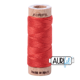 Aurifil Floss 6 Strand Cotton 2277 Light Red Orange 16m