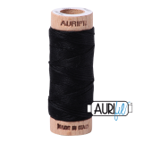 Aurifil Floss 6 Strand Cotton 2692 Black 16m