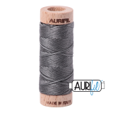 Aurifil Floss 6 Strand Cotton 5004 Grey Smoke 16m