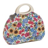 Knitting Bag: Gathered: Garden Floral
