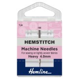 Hemline Hemstitch Sewing Machine Needles - Size 100/16
