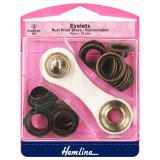 Hemline Eyelets Starter Kit Bronze - 14mm (G)