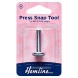 Hemline Fashion Snap Tool Press Snap