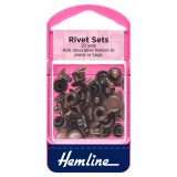 Hemline Rivet Kit Bronze - 7mm