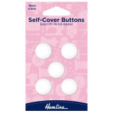 Hemline Self Cover Buttons Nylon - 19mm