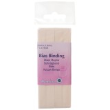 Hemline Bias Binding Polycotton 2.5m x 25mm Mid Cream