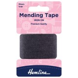 Hemline Iron-On Mending Tape Denim - 100cm x 38mm