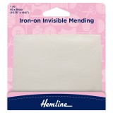 Hemline Iron-On Invisible Mending 40 x 50cm - 1pc