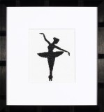 Lanarte Counted Cross Stitch Kit - Ballet Silhouette 1