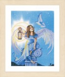 Lanarte Counted Cross Stitch Kit - Angel in the Night