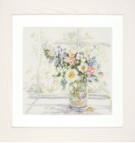 Lanarte Counted Cross Stitch Kit -  Bouquet of Flowers