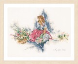 Lanarte Counted Cross Stitch Kit - My Fair Lady (Linen)