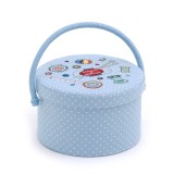 HobbyGift Sewing Box Small Embroidered: Contemporary Notions