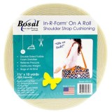 Bosal In R Form Shoulder Strap Cushioning Full Roll 1.5 Inch WIDE x 10 Yards (35mm x 9.2m) White