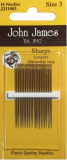 John James Sharps Needle Size 3