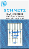 Schmetz HLx5 Size 75/11 (Janome MC1600P and MC1600P-QC)