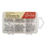 Sew Easy Curved Safety Pins - 27mm (150 Pieces)