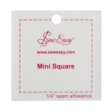 Sew Easy Mini Template Set - Square  2.5 x 2.5in