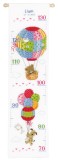 Counted Cross Stitch Kit: Height Chart: Travelling