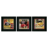 Counted Cross Stitch: Asian Tea Ceremony: Set of 3