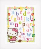 Counted Cross Stitch: Hello Kitty - Learning ABC