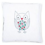 Vervaco Embroidery Kit Cushion - Owl