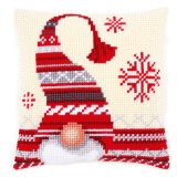Vervaco Cross Stitch Cushion Kit - Christmas Elf 1