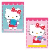 Vervaco Embroidery Kit Printed Cards - Kitty Plays Music - Set of 2